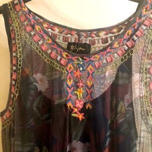 Beautiful Johnny Was dress with camisole